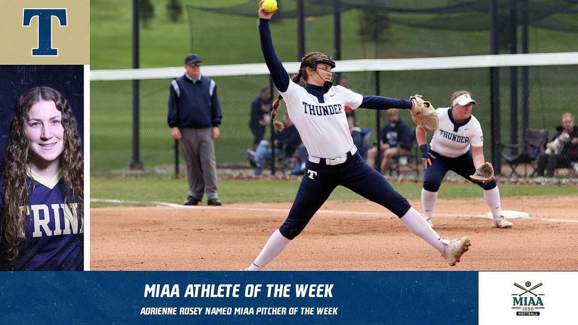 Rosey Wins Second MIAA Pitcher of the Week Award