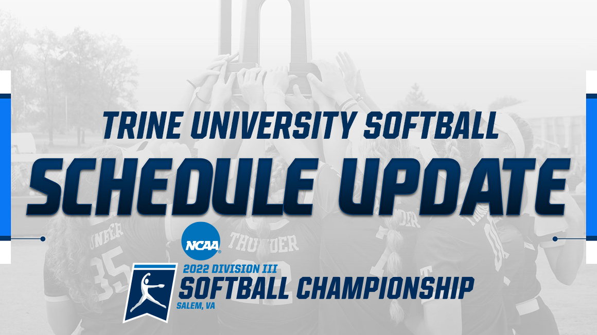 Saturday Schedule for NCAA Division III Softball Championship