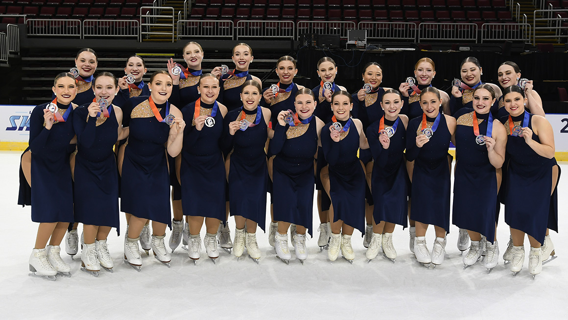 Synchro Steps Up on National Stage, Finishes Fourth in USA