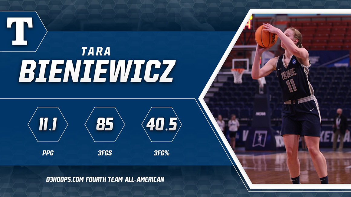 Tara Bieniewicz Becomes Second NCAA DIII All-American in Trine Women's Basketball History