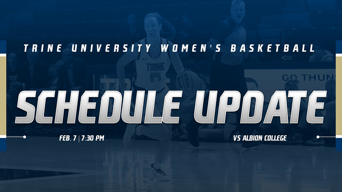 **UPDATE** Trine vs Albion Moved to Monday, February 7 Due to Inclement Weather