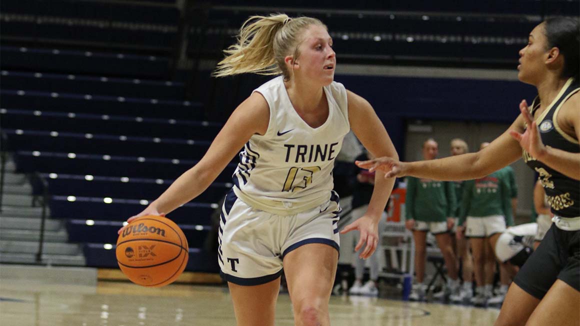 Trine Grits Out Victory at Adrian