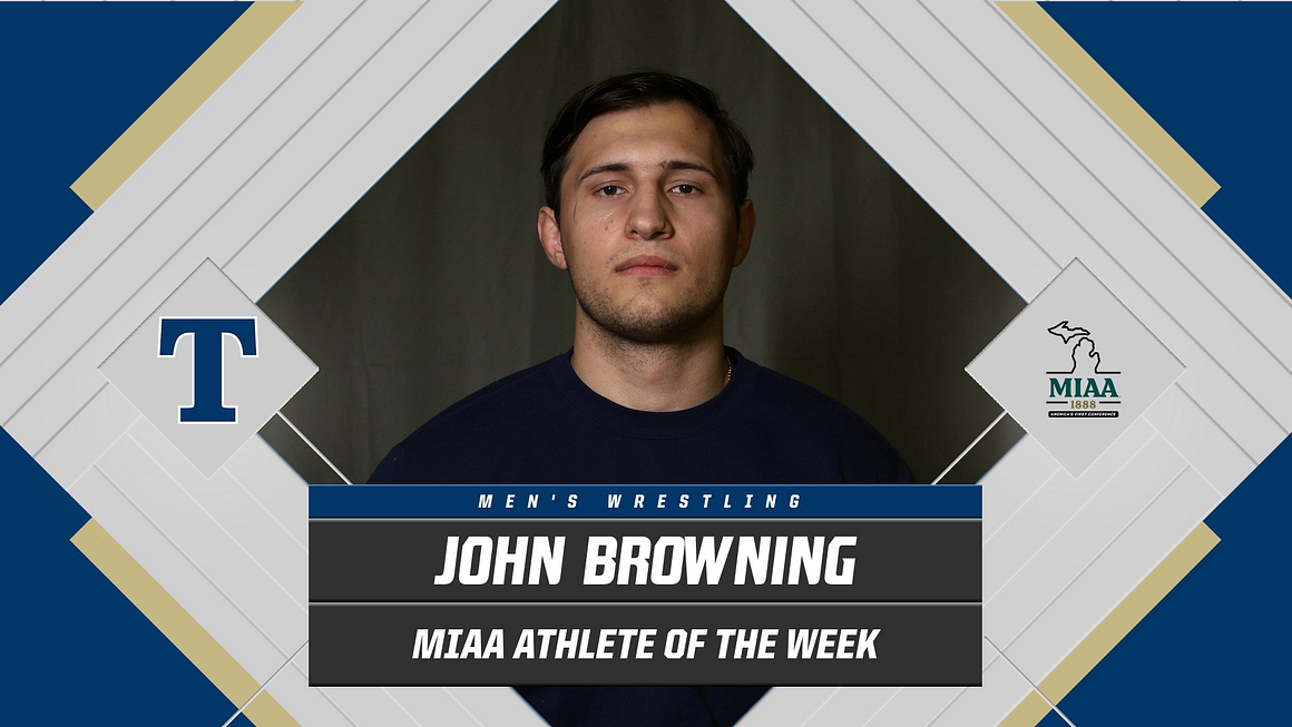 Browning Named MIAA Athlete of the Week