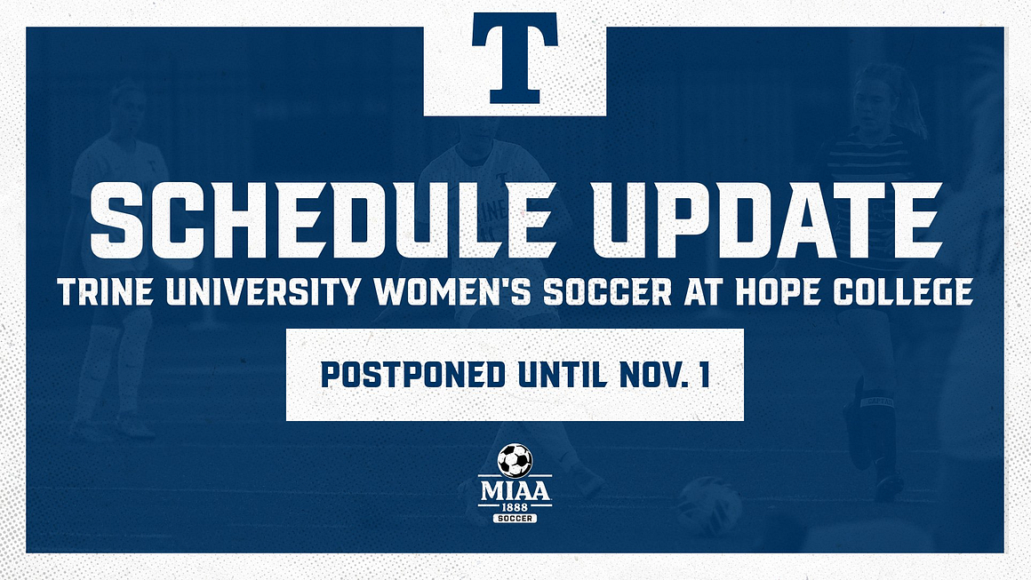 Women's Soccer Postponed Until Wednesday, Nov. 1