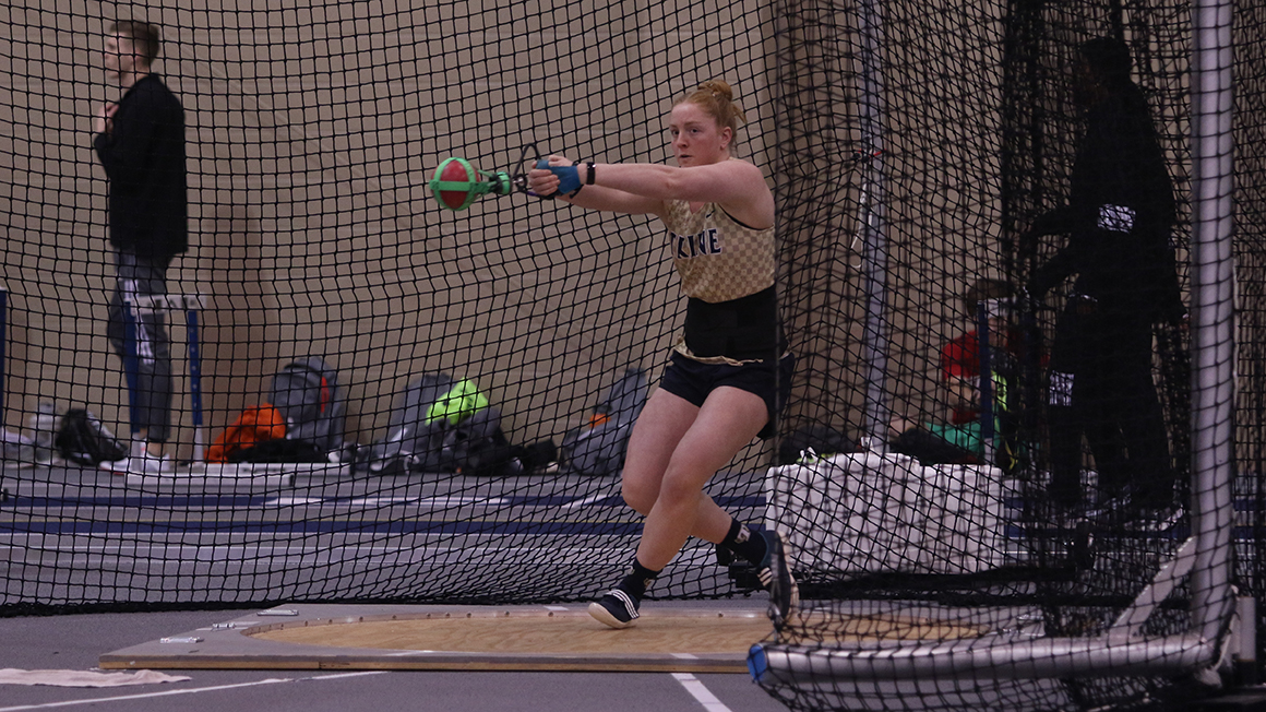 School Records Broken in Four Events Saturday for Women's Track and Field