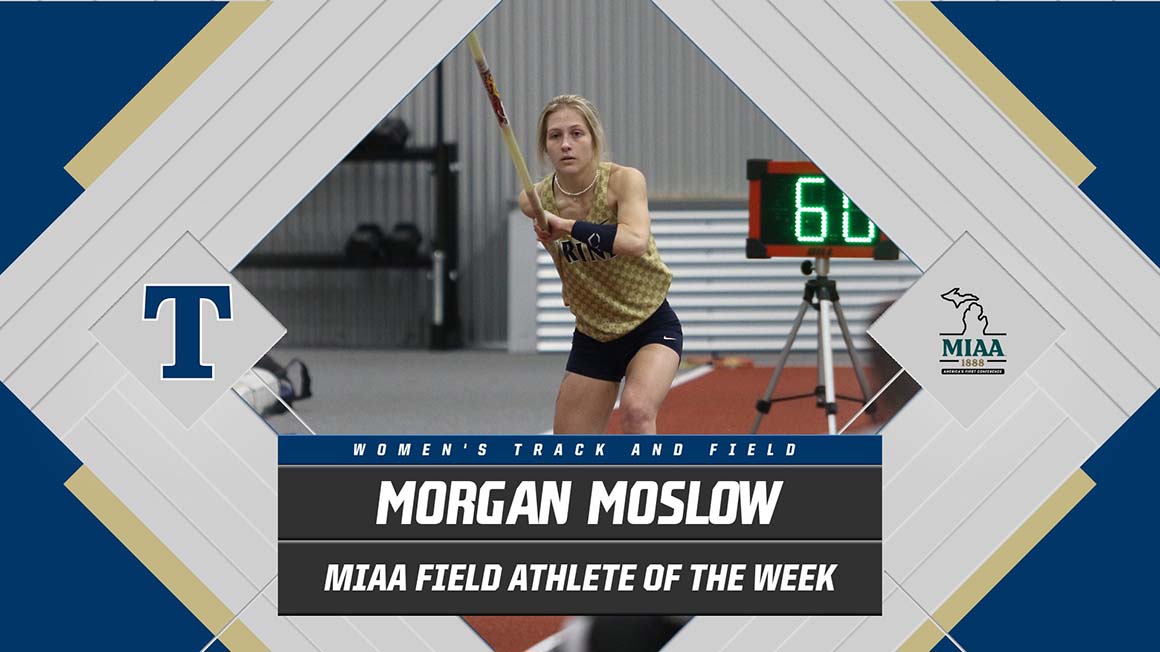 Morgan Moslow Named MIAA Athlete of the Week
